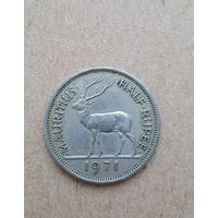 Маврикий 1/2 рупии 1971 (Mauritius half rupee 1971)