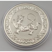 Ниуэ 2019 серебро (1 oz) "Белый тигр"