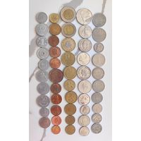 Сборный лот - монеты мира #9 Отличная подборка! С 1 рубля