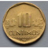 Перу, 10 сентимо 2003 г.