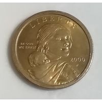1 доллар 2000 г. P