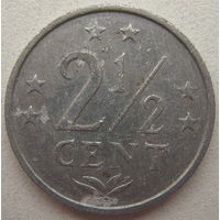 Нидерландские Антильские острова (Антиллы) 2,5 (2 1/2) цента 1979 г. (d)