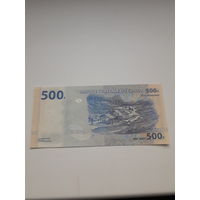 КОНГО 500 франков 2002 год