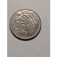 Тринидад и Тобаго 25 центов 2003 года .