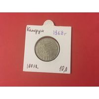 Камерун 100 франков 1968 год