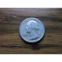 США 25 cents 1966