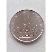 1 крона 2001 год Чехия.