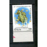 Италия - 1997 - Римский договор - [Mi. 2487] - полная серия - 1 марка. MNH.  (LOT Dv16)