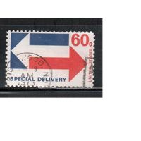 США-1971, (Мих.1034) , гаш. , Спецдоставка (одиночка)