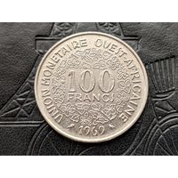 Западная Африка (BCEAO). 100 франков 1969.