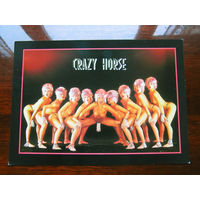 С005-3083 Открытка Crazy Horse Кабаре Крэйзи Хорс Париж Франция 1990-е Чистая