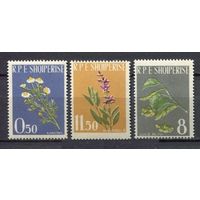 1962 Албания 654-656 Цветы 6,00 евро