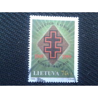 Литва 1999 Эмблема литовской федерации борцов за свободу