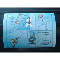 Бразилия 1988 Научные исследования в Антарктиде** Блок Михель-3,5 евро