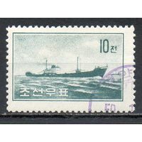 Транспорт Корабль КНДР 1959 год 1 марка