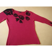 Новая кофта свитер бренда Philippe Carat Франция в отличном состоянии  на 48-50-й размер