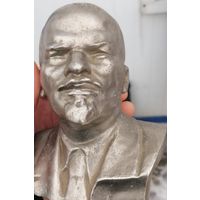 Бюст Ленина  , силумин.