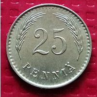 Финляндия 25 пенни 1937 г. #31103