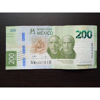 Мексика 200 песо 2019 г.