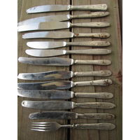 Вилки  ножи столовые новые  вилка ссср качество