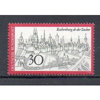 Туризм: Ротенбург-на-Таубере ФРГ 1969 год серия из 1 марки