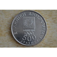 Греция 500 драхм 2000 (Золотая медаль)