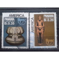 Панама 1989 Америка, статуя и керамика Полная серия Михель-3,4 евро гаш