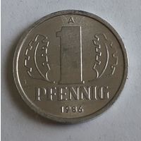 Германия - ГДР 1 пфенниг, 1986 (7-2-13)