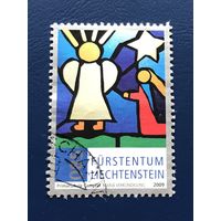 Лихтенштейн 2009 год Религия Праздники Рождество Благовещение Mi:1539 Гашеная