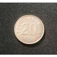 20 центов 1999 Эстония (2)