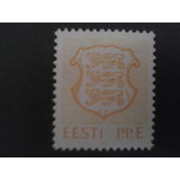 Эстония 1992 стандарт герб  ррЕ**