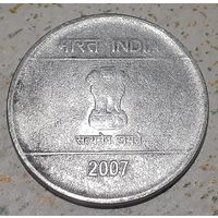 Индия 2 рупии, 2007 Калькутта (2-3-33)