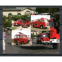 Малави - 2011г. - Пожарные автомобили - MNH - 1 малый лист