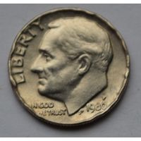 США, 10 центов (1 дайм), 1980 г. Р
