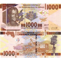 Гвинея 1000 Франков 2017 UNC П1-149
