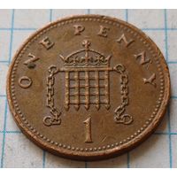 Великобритания 1 пенни, 1990      ( 3-3-1 )