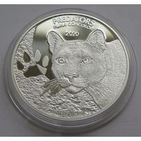 Конго 2020 серебро (1 oz) "Пума"