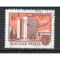 Стандартный выпуск Архитектура Венгрия 1975 год серия из 1 марки