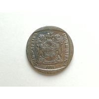 2 ранда 1991 года. ЮАР. Монета А4-1-3