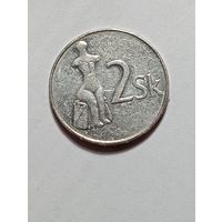 Словакия 2 кроны 1995  года .