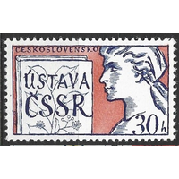 Чехословакия 1960 г., Mi 1222** - Конституция \\111