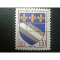 Франция 1963 герб Труа