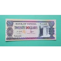 Банкнота 20 долларов Гайана (1966 - 1989 г.)