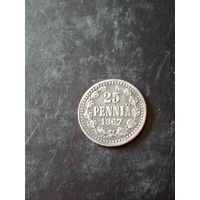 25 пенни 1867 год