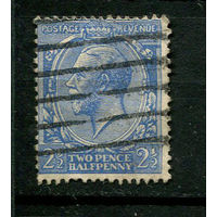 Великобритания - 1912/1921 - Король Георг V 2 1/2P - [Mi.131X] - 1 марка. Гашеная.  (LOT T8)