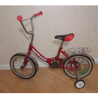 Велосипед детский  с приставными колесами
