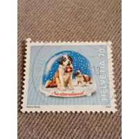 Швейцария 2000. Горная поисковая собака