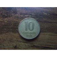 Аргентина 10 центавос 1993