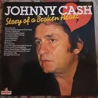 JOHNNY CASH - 1971 - STORY OF A BROKEN HEART (UK) LP