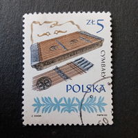 Польша 1983. Музыкальные инструменты. Цымбалы